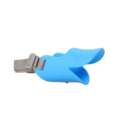 Duck-billed Silicone Adjustable Dog Muzzle