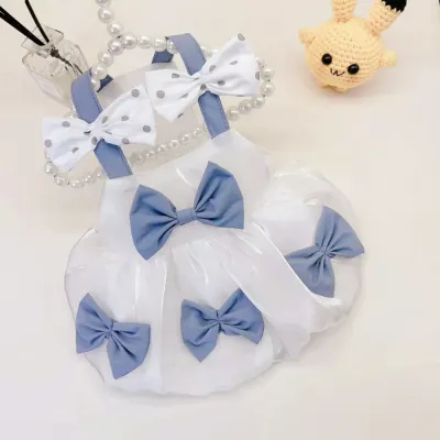 dog wedding clothes (2) Designed for weddings, birthdays, and holidays, this dress ensures pets look their best, making it a versatile addition to seasonal collections for retailers.