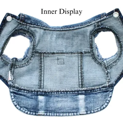 Pet Clothing with Leash Ring Spring, Summer, Fall, and Winter Outfits for Dogs