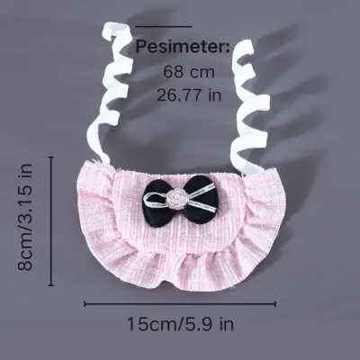 dog bandana (7) Retailers can offer a fashionable and functional holiday outfit for pets, combining warmth and style with this knitted bib and beret set, perfect for Christmas festivities.