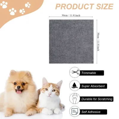 Self-Adhesive Cat Toy Wall-Mounted Durable Cat Scratching Post
