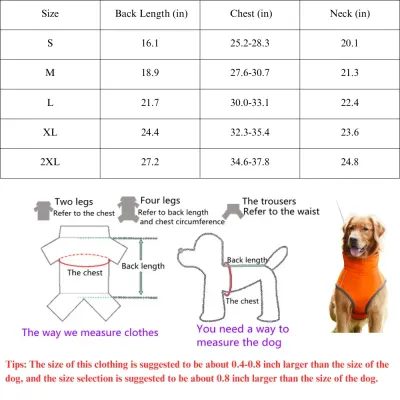 Fleece Dog Coat