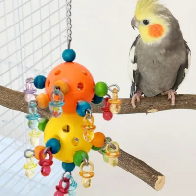Hanging Ball Bird Toy Suitable for Birdcage