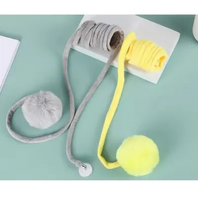 Hanging Interactive Toy Cat Spring Ball Toy