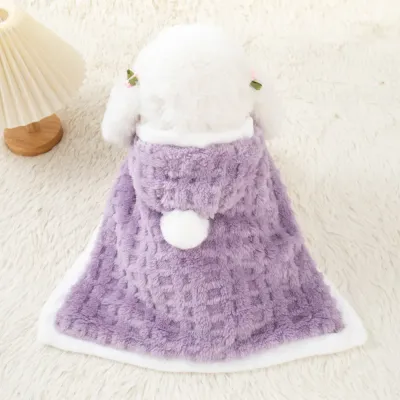 Pet Poncho for Cold Weather
