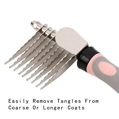 Stainless Steel Dog Dematting Comb