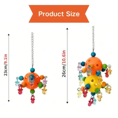 Hanging Ball Bird Toy Suitable for Birdcage