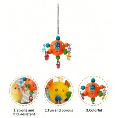 Hanging Ball Bird Toy Suitable for Birdcage