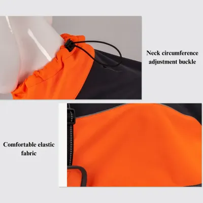 Pet Jacket with Reflective Strips