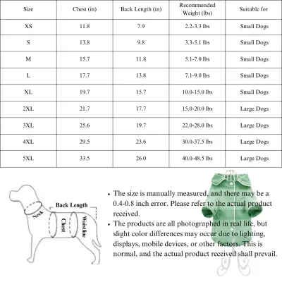 Linen Pet Sleepwear High-Quality Pet Coat