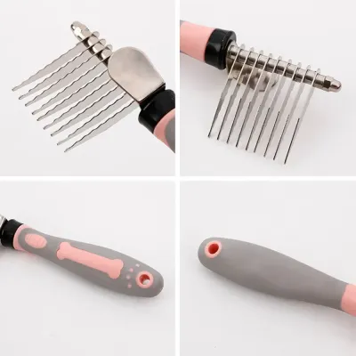 Stainless Steel Pet Dematting Combs
