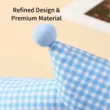 Warm Hooded Plaid Cloak Jacket for Birds