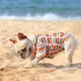 Summer Breathable Mesh Cooling T-Shirt for Dogs (6) Keeps pets comfortable and stylish in warm weather.