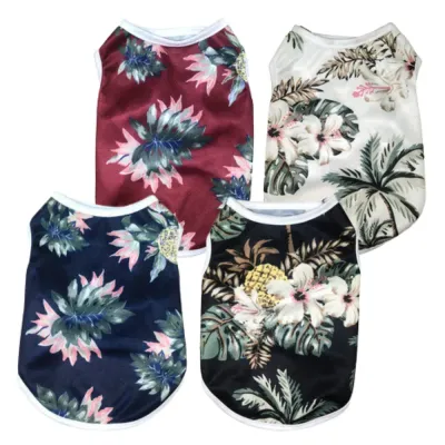 Summer Breathable Hawaii Pet Vest for Dogs (3) Easy to Wear: The vest’s design makes it easy to slip on and off, making it ideal for everyday use.