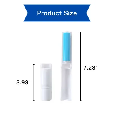 Depillers for Clothes Hair Remover Brush Clothes Hair Sticky Roller Rollers Hair Curlers Hair Roller Carpet Pet Hair Brush Lint Remover Roller Tool Size Reusable Foldable Sticky Lint Roller Pet Hair Remover