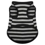 Breathable Cotton Striped Dog Shirt Vest for Dogs (4) Perfect for all dog breeds and sizes, this striped shirt is a must-have for pets who love to look stylish without sacrificing comfort.