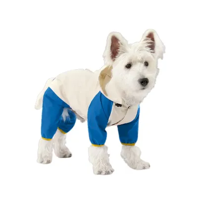 Dog Raincoat with Adjustable Straps