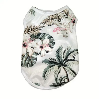 Summer Breathable Hawaii Pet Vest for Dogs (2) Ideal for summer outings, beach trips, and outdoor activities.