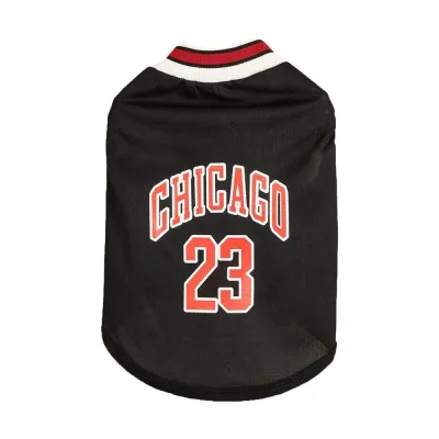 Basketball Jersey Pet Mesh Summer Vest for Dogs (2) Lightweight and Easy to Wear: This summer pet clothing is lightweight and easy to put on, making it a hassle-free option for pet owners.