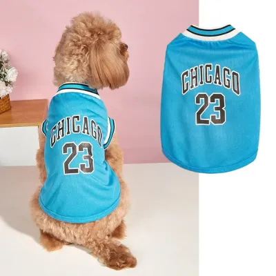 Basketball Jersey Pet Mesh Summer Vest for Dogs (24) Durable mesh fabric that is soft yet strong, built to last.