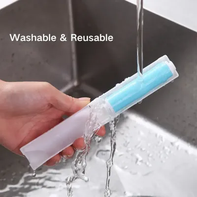 Depillers for Clothes Hair Remover Brush Clothes Hair Sticky Roller Rollers Hair Curlers Hair Roller Carpet Pet Hair Brush Lint Remover Roller Tool Washable Reusable Foldable Sticky Lint Roller Pet Hair Remover