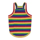 Breathable and Soft: Made from lightweight and breathable fabric, this tank top is ideal for warmer weather, keeping pets cool while they play and explore.