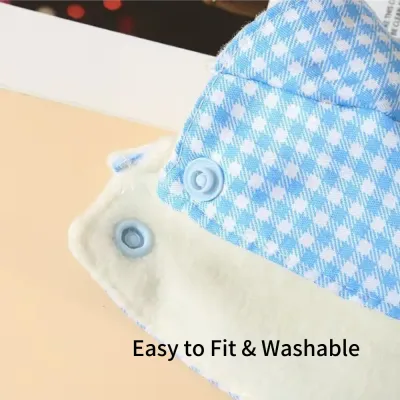 Warm Hooded Plaid Cloak Jacket for Birds