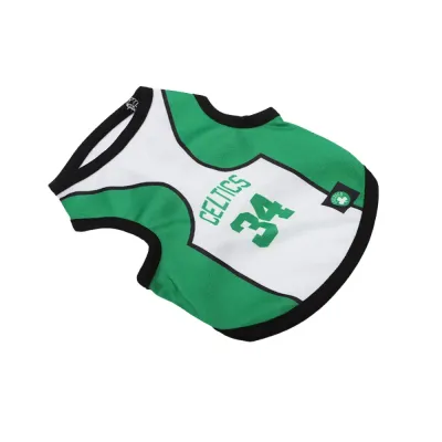 Summer Sports Vest Basketball Shirt for Dogs (2) Keeps pets cool with moisture-wicking material that regulates body temperature.