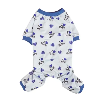 Lightweight Pet Clothing Cotton Four-Legged Jumpsuit