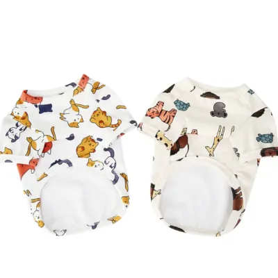 Print Cute Dog T-shirt wholesale Print Cute Dog T-shirt wholesale