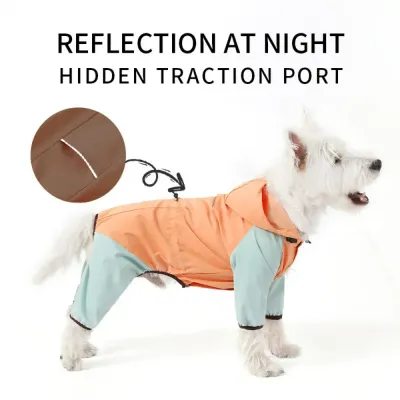 Dog Raincoat for Outdoor Use