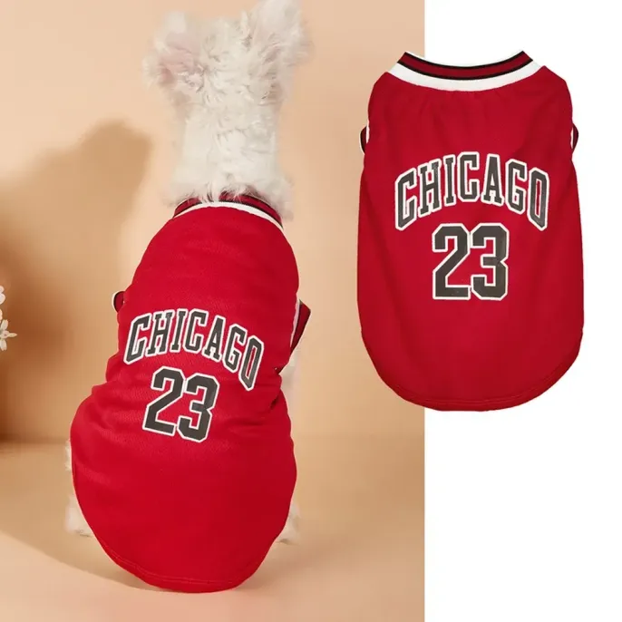Basketball Jersey Pet Mesh Summer Vest for Dogs (22) Durable mesh fabric that is soft yet strong, built to last.