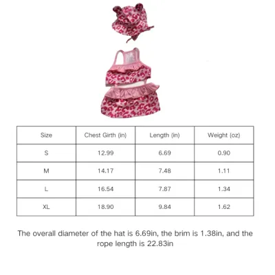 Leopard print dog swimsuit size Leopard print dog swimsuit size