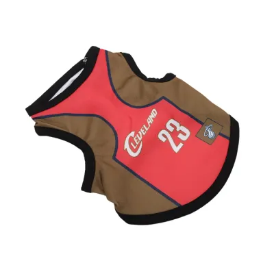 Summer Sports Vest Basketball Shirt for Dogs (3) Bright, vibrant colors that don't fade over time, keeping the vest looking fresh.