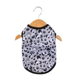 The Hawaiian-inspired pet vest is a perfect addition to any summer wardrobe. 