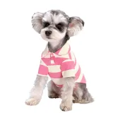 pink stripe pattern dog shirt pink stripe pattern dog shirt
