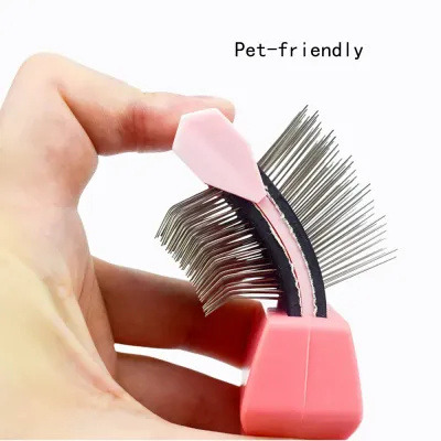 Flexible Slicker Cat Brush