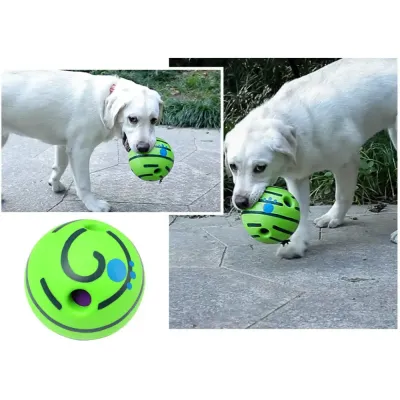 This squeaky ball encourages both physical exercise and mental stimulation, making it ideal for dogs who love to chase, fetch, and play. It’s a great tool for active dogs in commercial settings like dog parks, resorts, and other pet-friendly businesses.