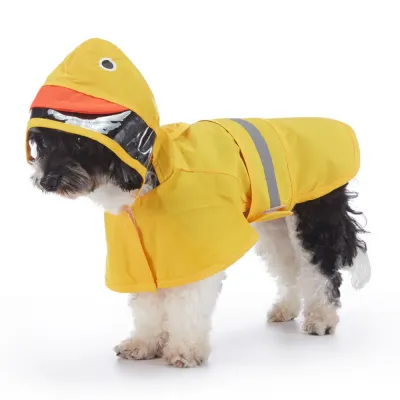 duck reflective pet raincoat duck reflective pet raincoat