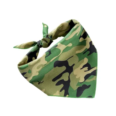 Camouflage Pet Bandanas Stylish Pet Accessories