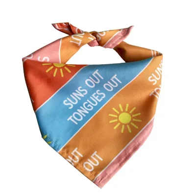 Polyester Pet Scarves Pet Supplies for Retail