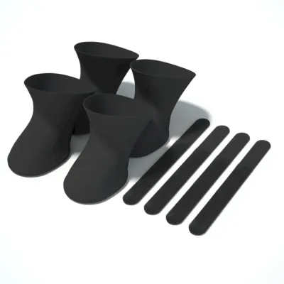 black silicone pet rain booties black silicone pet rain booties