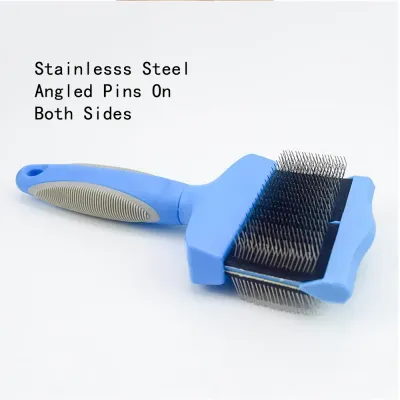 Slicker Pet Brush Blue