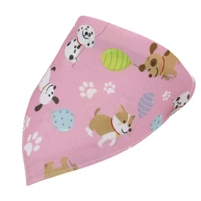 Embossed Pet Scarves Adjustable Pet Collars