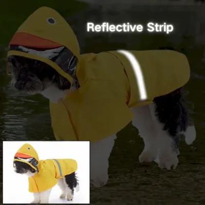 duck pet raincoat duck pet raincoat