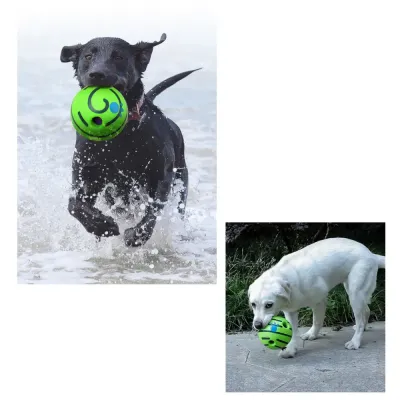 Crafted from pet-safe, non-toxic Materials, this squeaky dog ball provides a safe play experience. The toy is designed for extended play, ensuring your dogs can enjoy their time with it without exposure to harmful chemicals.