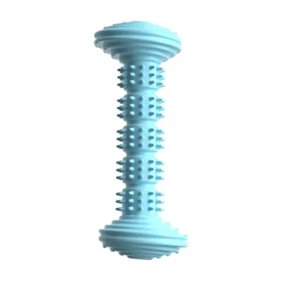dog toy (5) These chew toys are specifically designed to soothe teething discomfort in dogs. The texture and material help massage gums, reduce irritation, and provide a satisfying chew for young dogs experiencing teething.