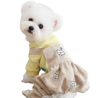 Ideal for cooler weather, this bear outfit provides an extra layer of warmth, making it a great choice for chilly mornings or winter outings. Keep your dog warm without sacrificing style or comfort.