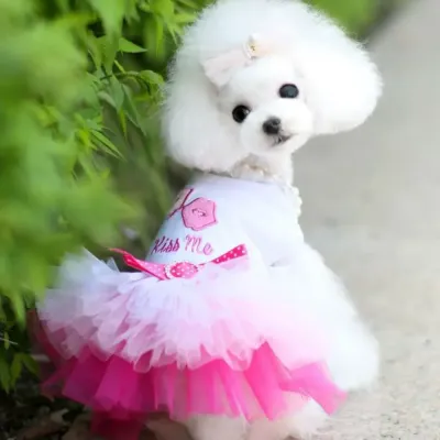 pet clothes dog apparel (6) Made from breathable, high-quality fabric, ensuring comfort while keeping pets looking adorable.