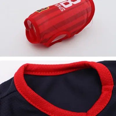 Summer Sports Vest Football Shirt for Dogs (9) Summer Sports Vest Football Shirt for Dogs wholesale